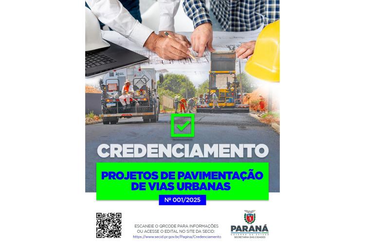 Estado vai contratar empresas de engenharia para acelerar Projetos de Pavimentação
