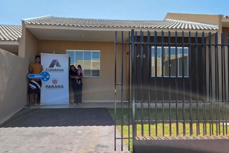 Famílias de Paiçandu conquistam a casa própria com apoio do Casa Fácil Paraná