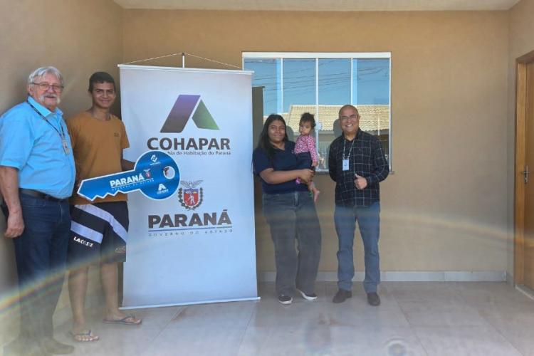 Famílias de Paiçandu conquistam a casa própria com apoio do Casa Fácil Paraná