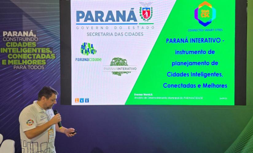 Soluções urbanas do Paraná são destaque no Connected Smart Cities 2025