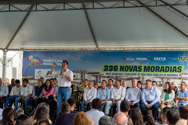 Com nova entrega, Casa Fácil Paraná já beneficiou 6,1 mil famílias de Maringá