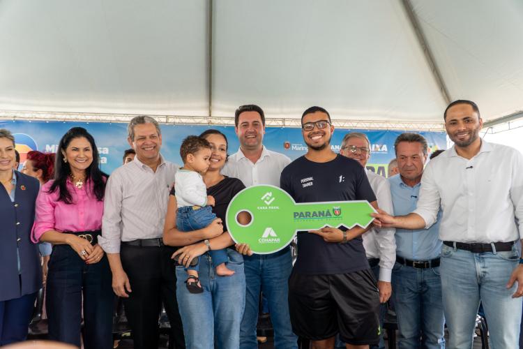 Com nova entrega, Casa Fácil Paraná já beneficiou 6,1 mil famílias de Maringá