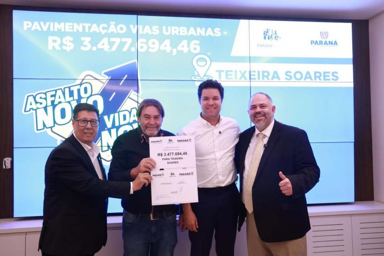 Estado autoriza licitações de R$ 64 milhões para pavimentação em 13 municípios