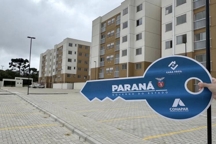 Com subsídios do Casa Fácil Paraná, 96 famílias se mudam para residencial em Rio Negro
