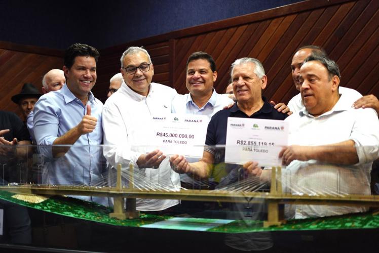 Estado anuncia investimento de R$ 45 milhões para construção de ponte estaiada em Toledo