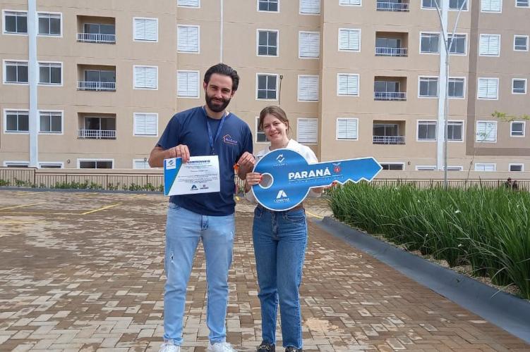 Casa Fácil Paraná: COHAPAR entrega Condomínio com 288 apartamentos em Londrina