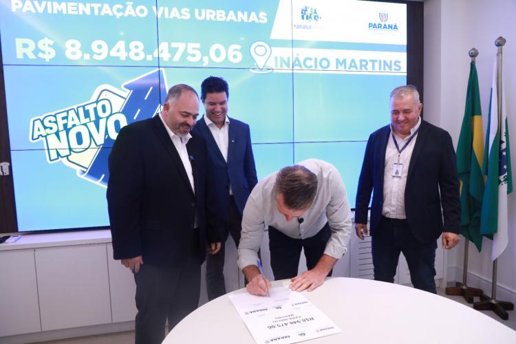 Estado autoriza R$ 198 milhões em licitações para obras em 17 Municípios do Paraná