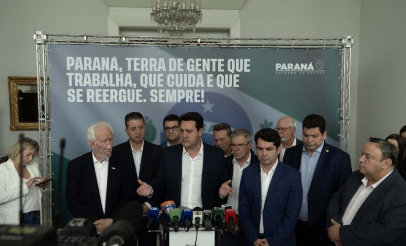 Paraná anuncia a construção emergencial de 320 casas em Rio Bonito do Iguaçu