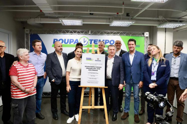 Quarta unidade do Poupatempo Paraná é inaugurada em São José dos Pinhais
