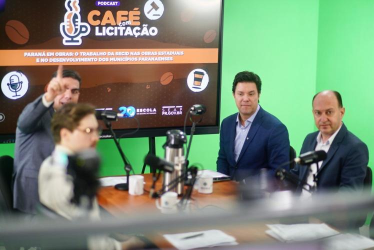 Secid participa de podcast “Café com Licitação” da Escola de Gestão do Paraná