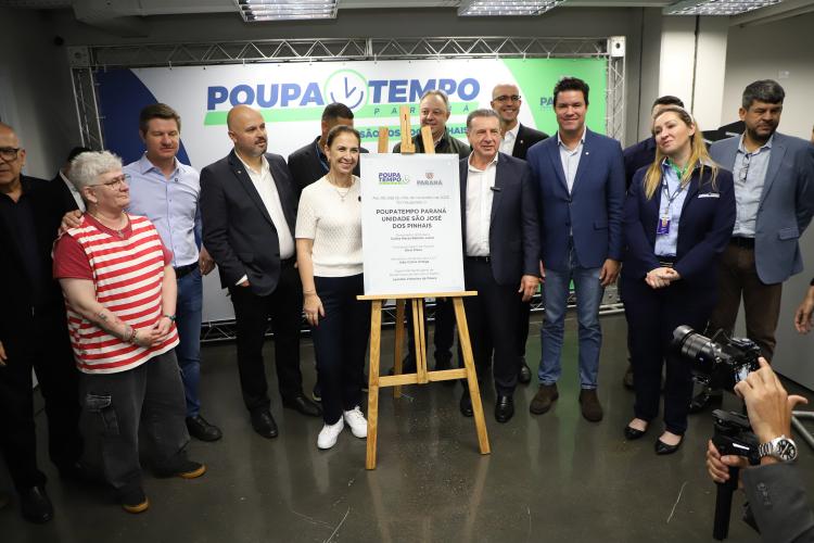 Quarta unidade do Poupatempo Paraná é inaugurada em São José dos Pinhais