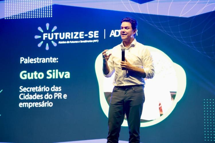 Guto Silva destaca inovação pública com foco nas pessoas no Futurize-se da ADVB/PR