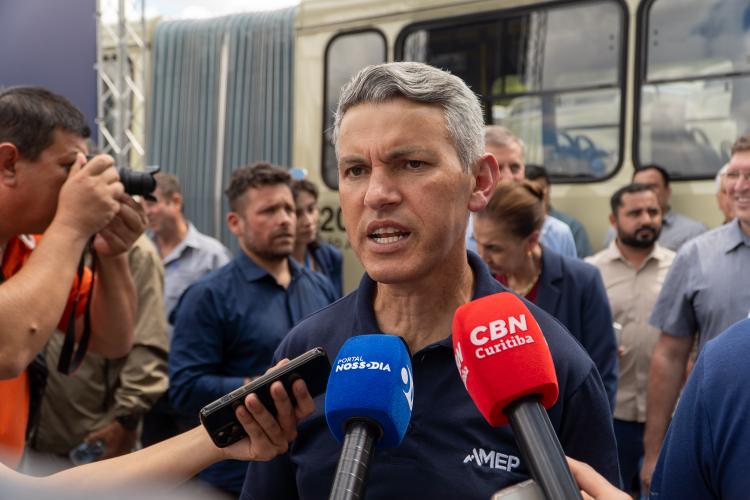 Cidades da Região Metropolitana de Curitiba ganham 115 novos ônibus para transporte coletivo