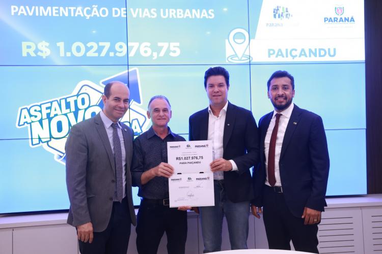 Governo autoriza mais R$ 145 milhões para pavimentações em todas as regiões do Estado