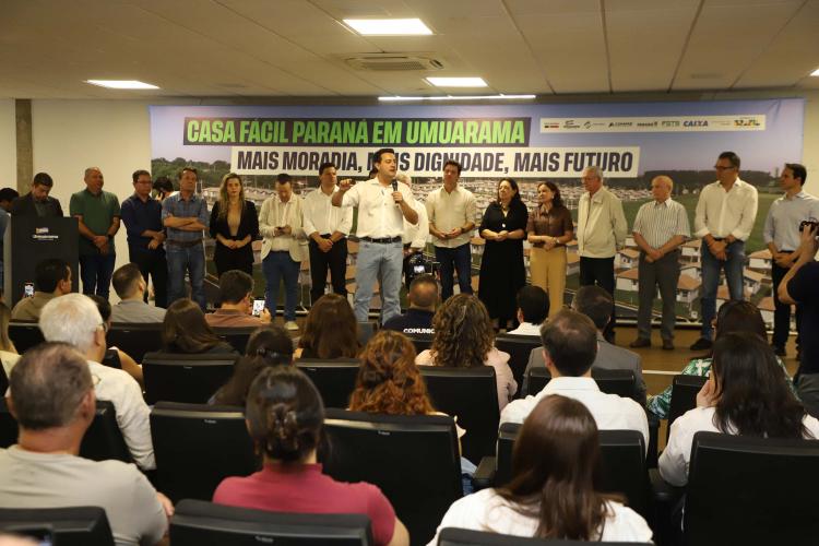 Com apoio do Estado, Umuarama ganhará bairro planejado com 1.500 casas