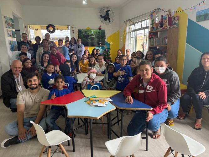 Ação de Natal Solidária da Secid distribui presentes para 46 crianças com neoplasia