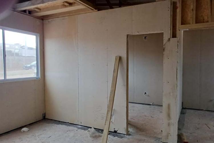 Primeira casa erguida pelo Estado está praticamente concluída em Rio Bonito do Iguaçu