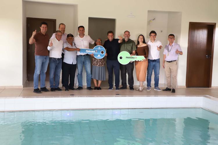 Governador inaugura o Condomínio do Idoso de Guarapuava, o 8° do Estado