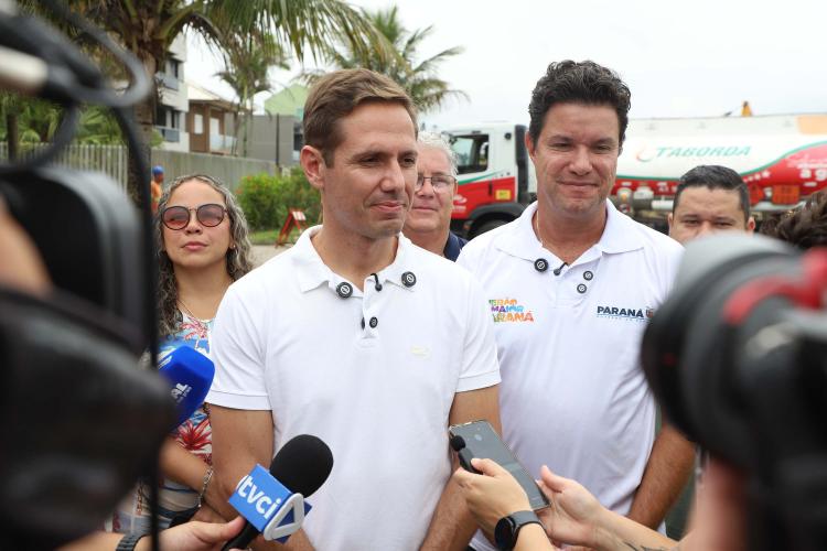 Estado anuncia R$ 50 milhões para pavimentação em Pontal do Paraná