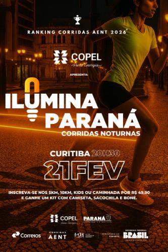 Circuito de Corridas Noturnas Ilumina Paraná abre inscrição para terceira etapa, em Londrina