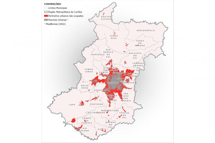 Estudo aponta que ocupação dos perímetros urbanos da RMC pode facilitar planejamento territorial