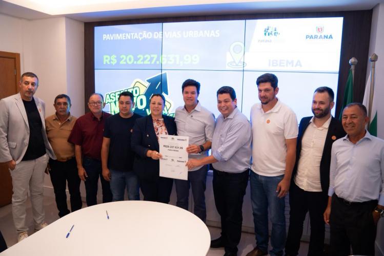 Estado autoriza mais R$ 197 milhões para pavimentação em 15 municípios