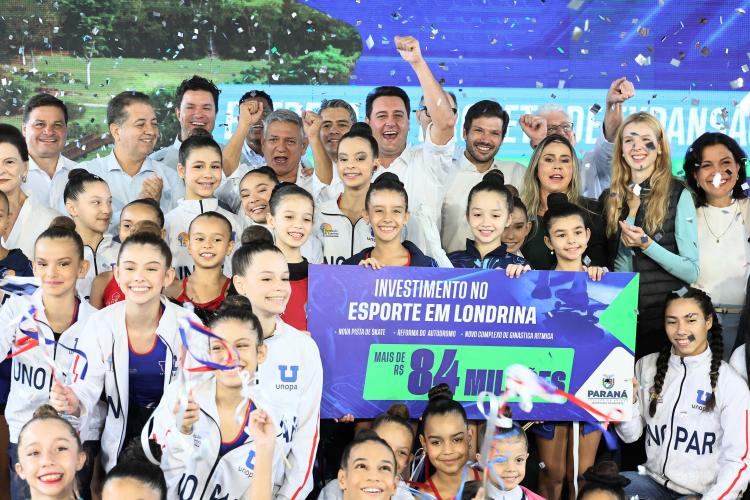 Londrina ganha maior Complexo de Ginástica Rítmica do Brasil e pista de skate com duas modalidades