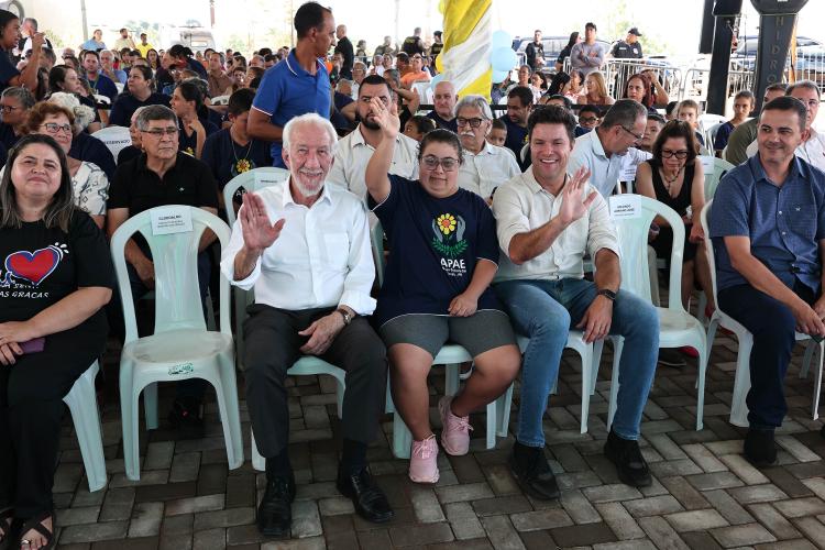 Cinco unidades entregues: Darci Piana inaugura nova Apae de Nossa Senhora das Graças
