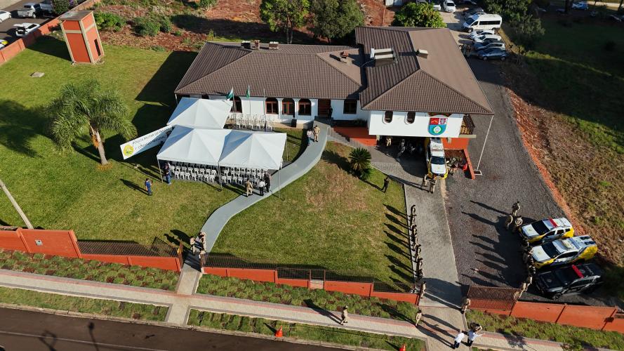 Governador inaugura sede do Comando Regional da PMPR e anuncia reforço na segurança em Pato Branco