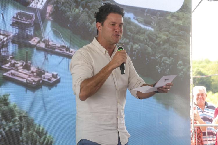 Fim da balsa: Ratinho Junior lança obra da ponte entre Japurá e São Carlos do Ivaí