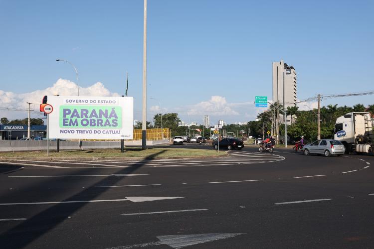 Com aporte de R$ 50 milhões, Ratinho Junior inaugura novo Trevo do Catuaí, em Maringá