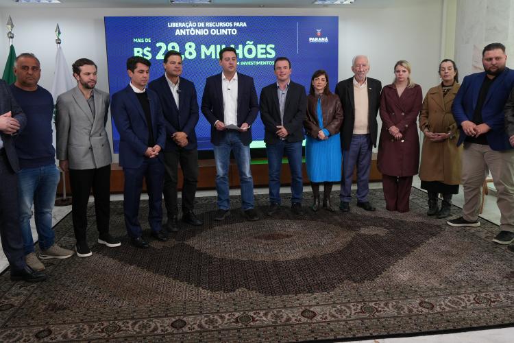 Ratinho Junior confirma R$ 363 milhões para 10 cidades em sete regiões do Estado