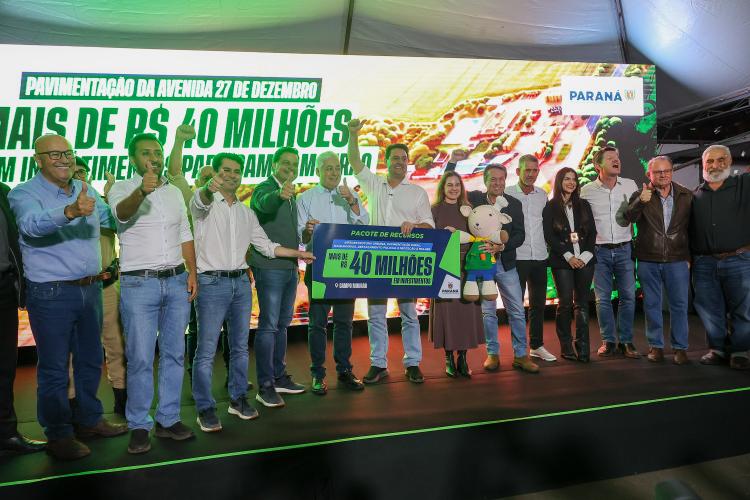 Campo Mourão receberá R$ 35,8 milhões para melhorar mobilidade urbana e logística do agronegócio