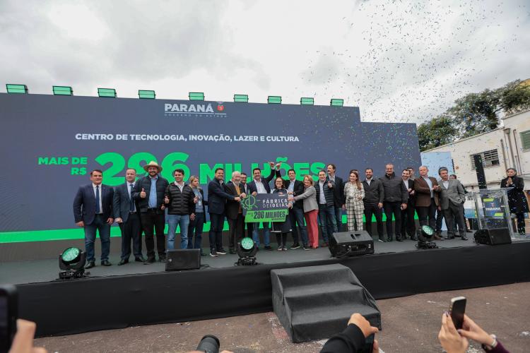 "Fábrica de Ideias vai levar o Paraná para vanguarda da tecnologia", afirma Ratinho Junior