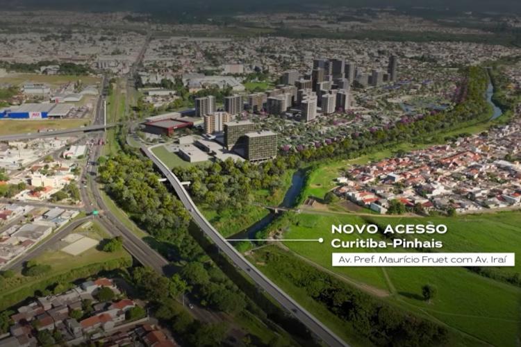 Governo do Paraná investe R$ 160 milhões em nova ligação entre Curitiba e Pinhais