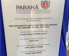 Ortega inaugura obras, pela SEDU, em Planalto