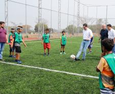 Santa Cruz de Monte Castelo ganha novos espaços para esporte e lazer