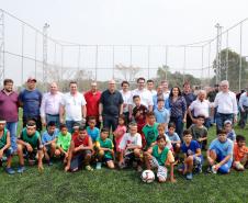 Santa Cruz de Monte Castelo ganha novos espaços para esporte e lazer