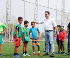 Santa Cruz de Monte Castelo ganha novos espaços para esporte e lazer