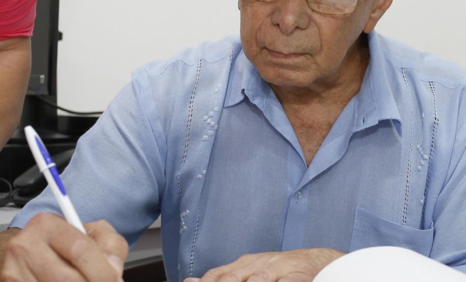 Posse do Conselho de Administração do Serviço Social Autônomo Paranacidade. Tomaram posse os secretários João Carlos Ortega, secretário do Desenvolvimento Urbano; René de Oliveira Garcia Júnior, secretário da Fazenda e Valdemar Bernardo Jorge, secretário do Planejamento. Na foto, Itacy de Amoedo Canto, do Instituto de Engenharia do Paraná. ? Curitiba, 02/01/2019 - Foto: Arnaldo Alves/ANPr