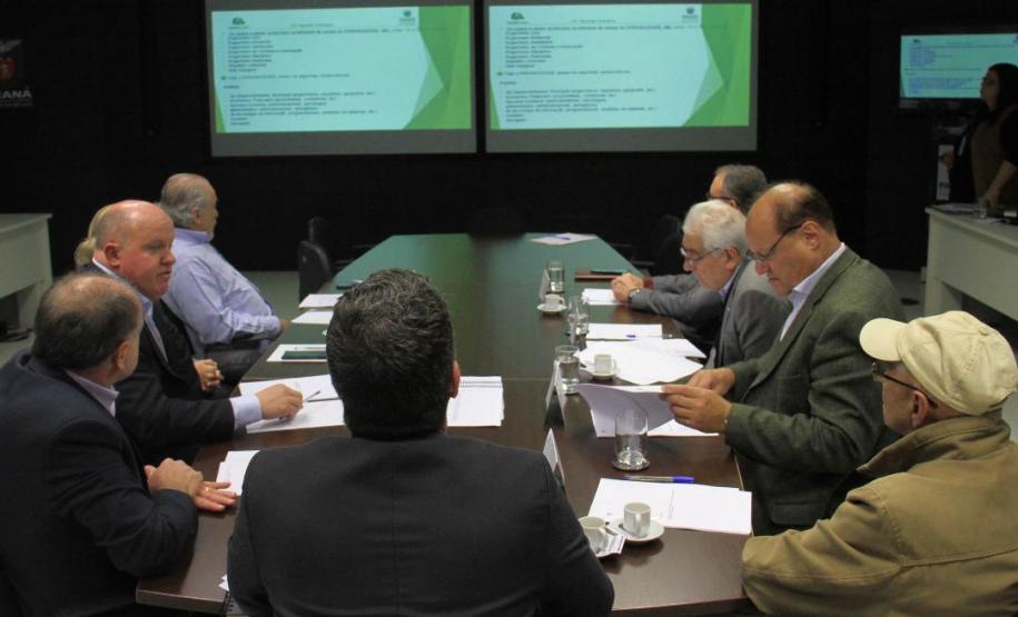 Conselheiros do Paranacidade realizam a 153ª Reunião Ordinária no Palácio das Araucárias