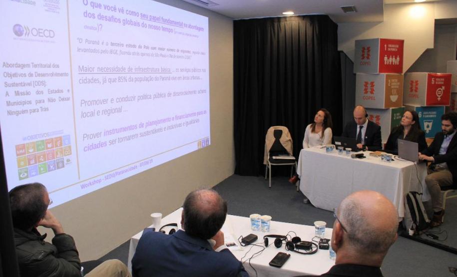 Paraná e OCDE encerram encontro sobre ODS