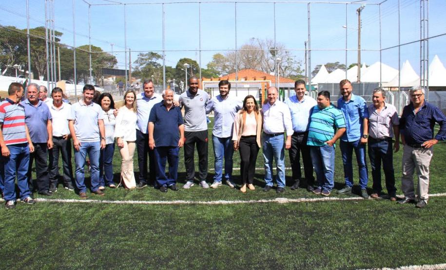 Ortega inaugura obras em Planalto, Cambira e Cafezal do Sul