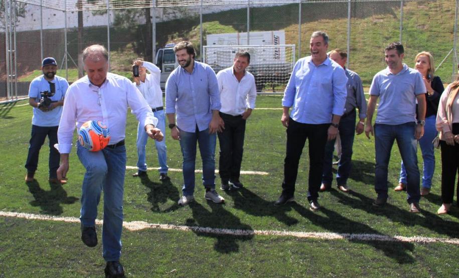 Ortega inaugura obras em Planalto, Cambira e Cafezal do Sul