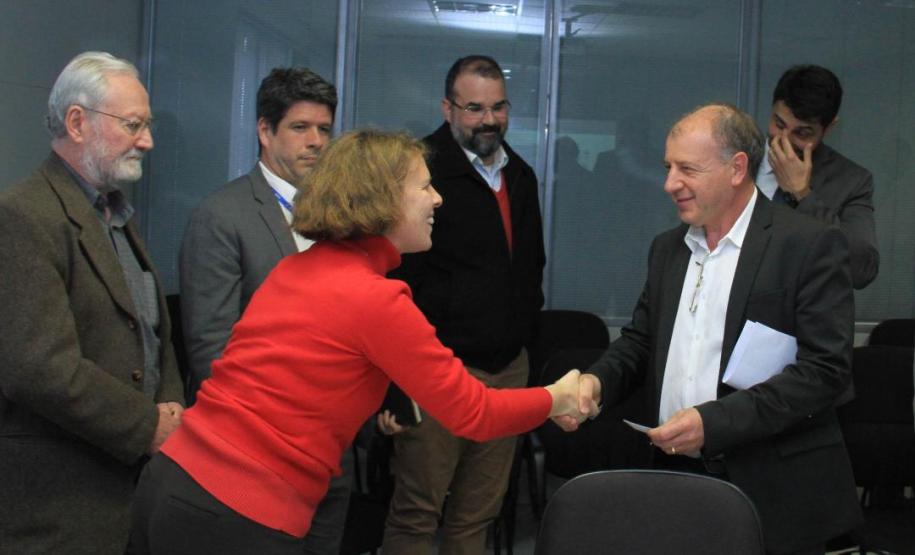 Missão do BID em reunião com técnicos do Governo do Estado