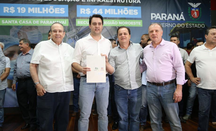 Com o apoio do Estado 26 municípios do Noroeste investem em asfalto, Praças e Escolas