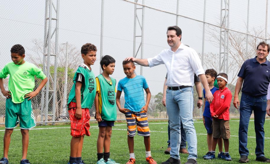 Santa Cruz de Monte Castelo ganha novos espaços para esporte e lazer