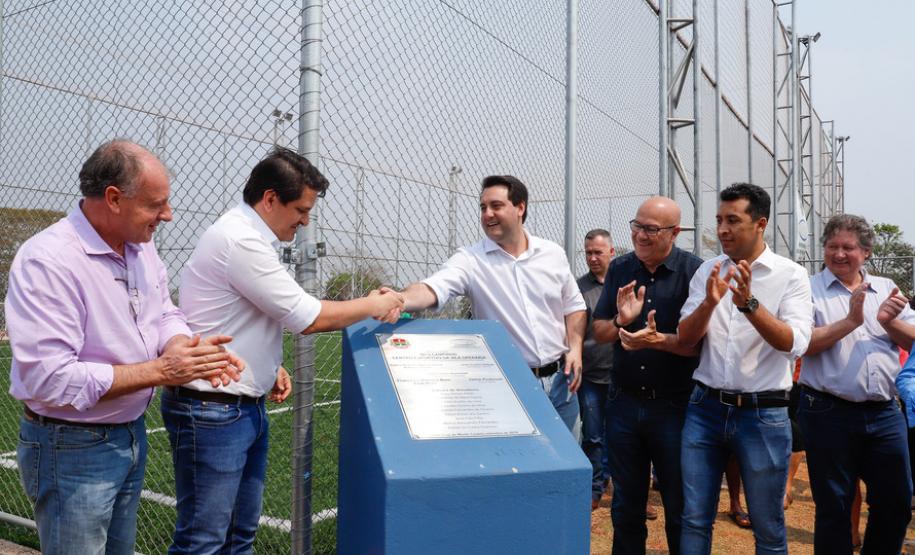 Santa Cruz de Monte Castelo ganha novos espaços para esporte e lazer