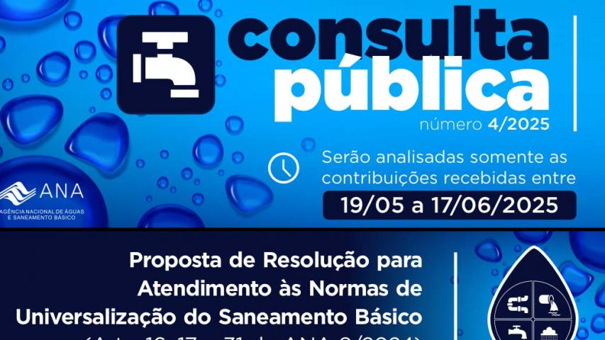 Agepar abre Consulta Pública sobre Universalização do Saneamento Básico no Paraná