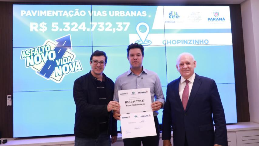 Secretaria das Cidades autoriza mais R$ 12,7 milhões para obras em sete municípios do Paraná